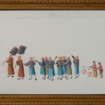 Set of Twelve Chinese Export 'Marriage Procession' Paintings