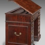 George II Mahogany Knee Hole Desk