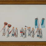 Set of Twelve Chinese Export 'Marriage Procession' Paintings