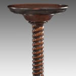 The Harewood House Chinese Export Carved Padouk Torchères