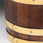 Early 19th Century Coopered Mahogany Jardiniere
