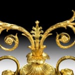 Blue John and Ormolu Wing-figured Candle Vase