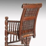 Coulborn antique James I Oak Ash Turner’s/Thrown Armchair North Country, Lake District