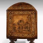 Coulborn antique A Mexican Viceregal Inlaid and Engraved Marquetry Coffer