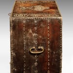 Queen Anne’s Leather Studded Linen Chest Attributed to the workshops of Richard Pigg, Junior or William Johnson