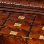 George II Mahogany Knee Hole Desk
