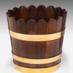 Early 19th Century Coopered Mahogany Jardiniere
