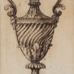Robert Adam - Preliminary design for a urn in the dining room at Osterley Park, Middlesex