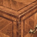 Coulborn antique George II Olive Wood ‘Mule Chest’