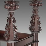 Coulborn Antiques George IV Gothic Mahogany Whatnot