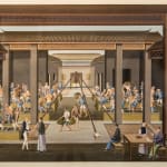 Coulborn antique gouache A Set of 12 Chinese Trade Pictures – depicting the growing, harvesting and processing of tea