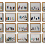Rare Set of 20 Chinese Export Watercolours Representing The Customs and Trades of China