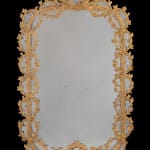 Coulborn George III Carved Giltwood Mirror designed by Robert Adam