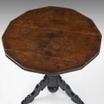 Coulborn Antique 17th Century Oak Tripod Table