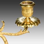 Blue John and Ormolu Wing-figured Candle Vase