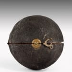 Coulborn antique Pocket Globe and Case Published by Nathaniel Hill