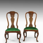 Coulborn antique 18th century Pair of Chinese Export Chairs