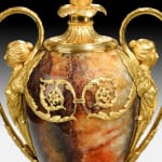 Blue John and Ormolu Wing-figured Candle Vase