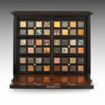 Coulborn antiques 19th century Italian Specimen Marbles Cabinet