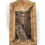 Coulborn antique carved cork grand tour Paestum tomb
