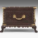 Anglo Indian Carved Sandalwood Box