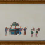 Set of Twelve Chinese Export 'Marriage Procession' Paintings