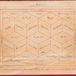 Jamaican Specimen Wood Box by Ralph Turnbull - map of woods