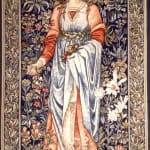 Coulborn antique DE YOUNG MUSEUM, SAN FRANCISCO: Flora and Pomona A pair of tapestries by William Morris Designed by Sir Edward Burne-Jones, William Morris and John Henry Dearle
