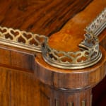Regency Rosewood Double-sided Bookcase attributed to George Oakley