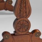 Regency Kidney-shaped Mahogany Writing Table