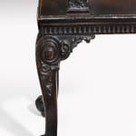 George III Mahogany Hall Bench John Linnell