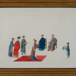 Set of Twelve Chinese Export 'Marriage Procession' Paintings