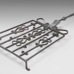Charles II Wrought Iron Down Hearth Trivet/Gridiron