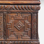 Elizabethan Carved Oak Coffer