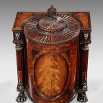 Pair of George III Mahogany Knife Boxes