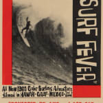 Vintage Surf Posters, Surf Fever, 1960