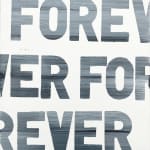 Matthew Heller, Forever (Tape painting)