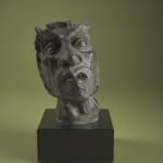 John Byrne RSA, Yellow face self portrait