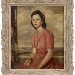 Joyce Platt, Portrait of a young lady, 1941