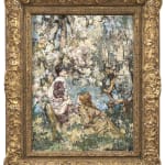 Edward Atkinson Hornel, Under the Apple Blossom, 1903