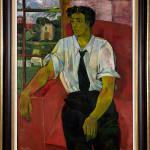 John Minton, Portrait of Eric Verrico, 1947-8