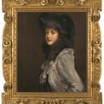 Sir John Lavery RA RSA, A Lady in Grey and Black, 1901