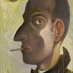 John Byrne RSA, Young Guy with Flat Top, 2017