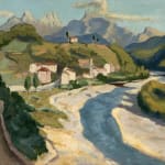 Julian Trevelyan, Mountain Village, Italy, 1930