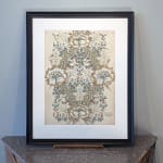 Frederick Burrows, Design for a block printed wallpaper