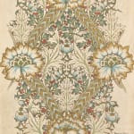 Frederick Burrows, Design for a block printed wallpaper