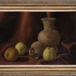 John Armstrong, Still life with Pots, Apples and Oranges, 1961