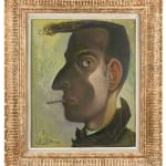 John Byrne RSA, Young Guy with Flat Top, 2017