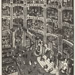 Ian Fleming RSA RSW, Glasgow Tenement Window, 1978/90