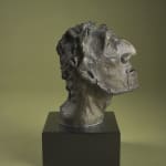 John Byrne RSA, Yellow face self portrait